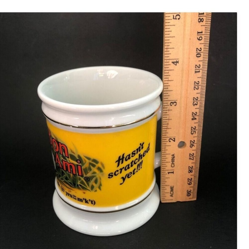 Bon Ami The Cornerstore Porcelain Collection Mug Franklin Porcelain 1984 Vintage
